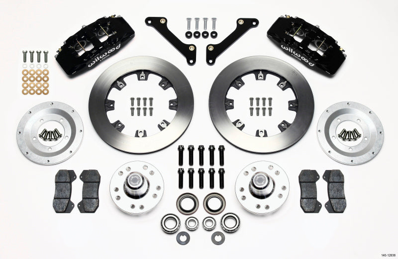 Wilwood Dynapro 6 Front Hub Kit 12.19in 79-81 Camaro Big Brake Kits Wilwood