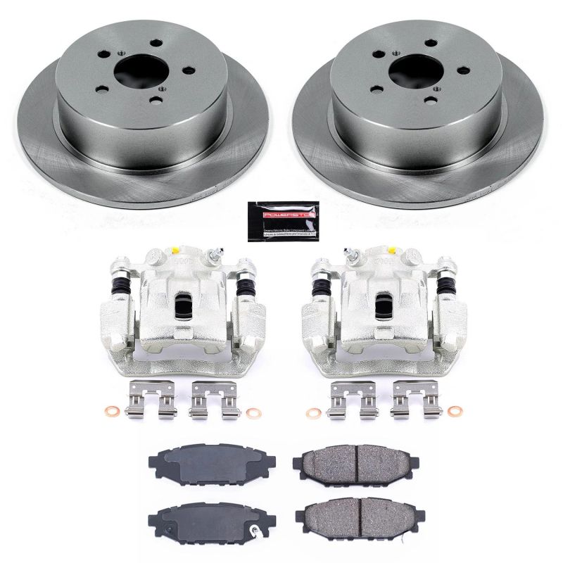 Power Stop 05-09 Subaru Legacy Rear Autospecialty Brake Kit w/Calipers Brake Kits - OE PowerStop