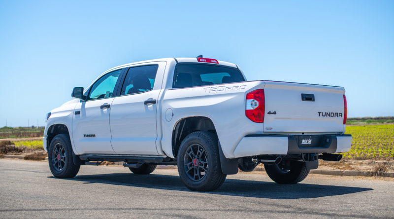 Borla 07-21 Toyota Tundra w/ Long Bed Cat-Back Touring SS Catback Exhaust w/ Black Chrome Tips Catback Borla