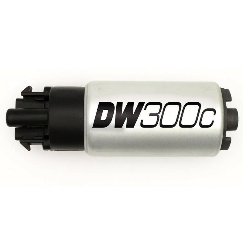DeatschWerks 340lph DW300C Compact Fuel Pump w/ Mounting Clips Fuel Pumps DeatschWerks