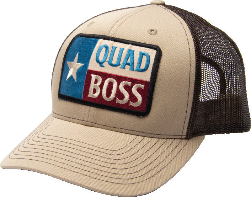 Quadboss Tx Hat Kaki Snap Headwear QuadBoss