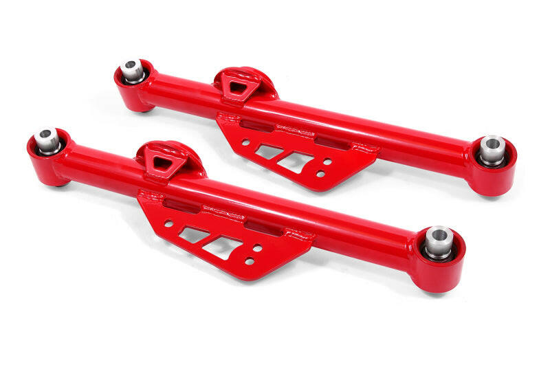 BMR 99-04 Mustang Non-Adj. Lower Control Arms w/ Spherical Bearings - Red Control Arms BMR Suspension