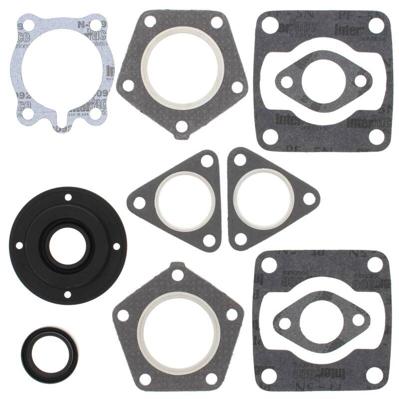 Vertex Gaskets 1977 Polaris Colt SS Complete Gasket Kit w/ Oil Seals Engine Hardware Vertex Pistons