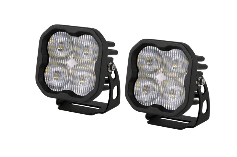 Diode Dynamics SS3 Sport WBL - White SAE Fog Standard (Pair) Light Accessories and Wiring Diode Dynamics