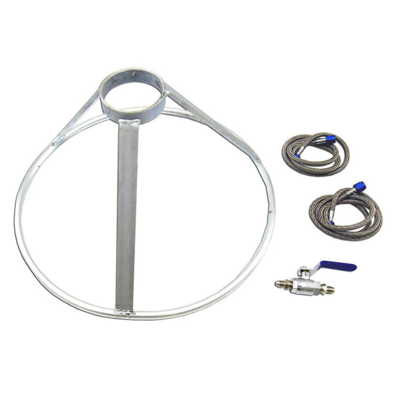 Nitrous Express Bottle Transfer Kit (Complete w/Stand Control Valve & Lines) Hoses Nitrous Express
