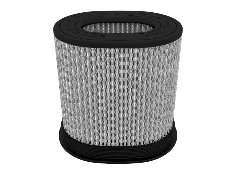 aFe Magnum FLOW Air Filter Pro DRY S (6.5x4.75)in F x (9x7)in B x (9x7) T (Inverted) x 9in H Air Filters - Universal Fit aFe
