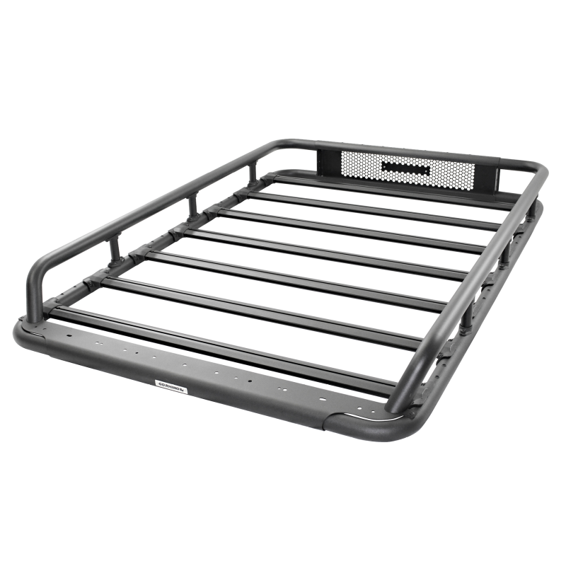 Go Rhino Universal 65in SRM 600 Basket Style Rack - Textured black Roof Baskets Go Rhino