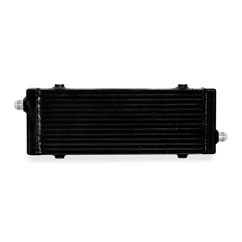 Mishimoto Universal Medium Bar and Plate Cross Flow Black Oil Cooler Oil Coolers Mishimoto