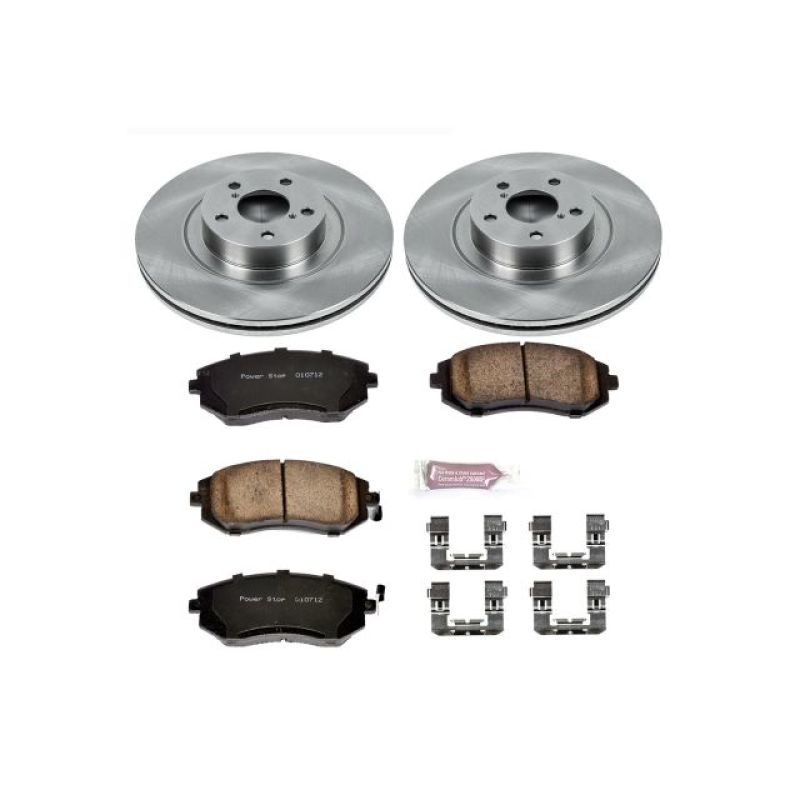 Power Stop 04-06 Subaru Baja Front Autospecialty Brake Kit Brake Kits - OE PowerStop