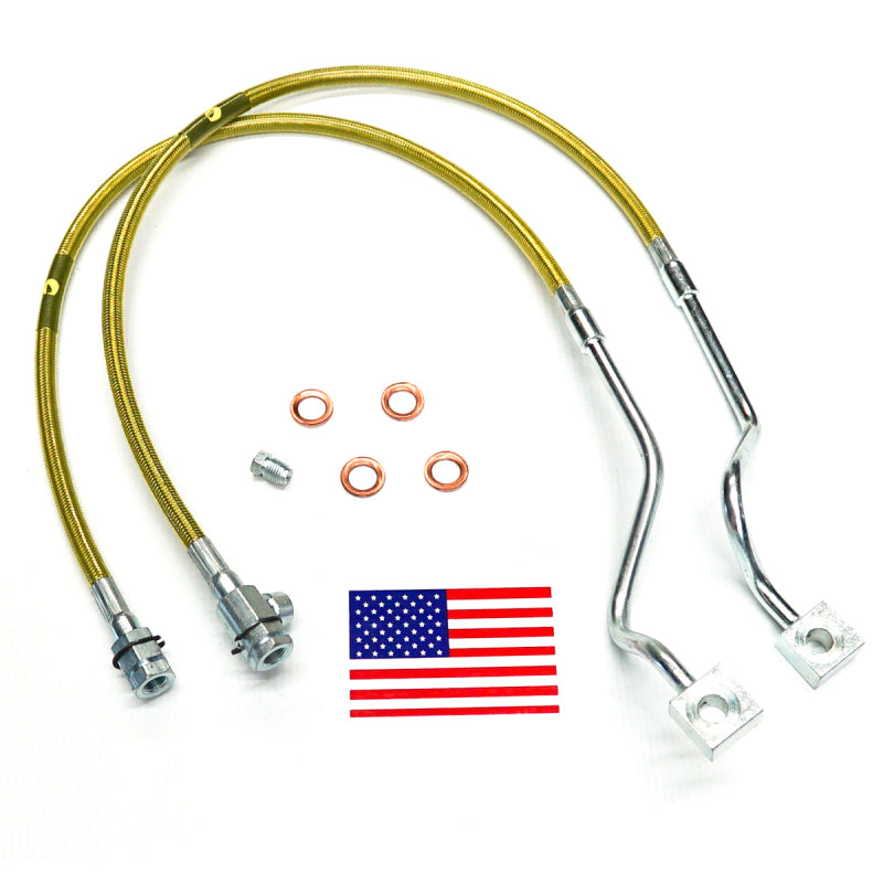 Superlift 99-04 Ford F-250/F-350 w/ 4-8in Lift Kit (Pair) Bullet Proof Brake Hoses Brake Line Kits Superlift