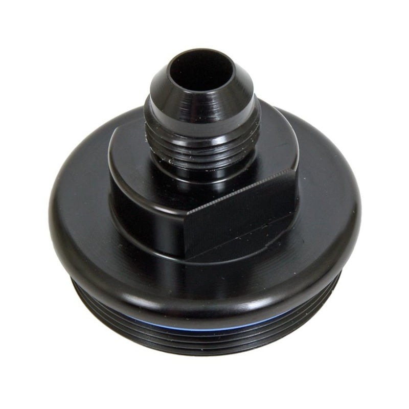 Fuelab Replacement Filter Cap -8AN Inlet - Black Fuel Filters Fuelab