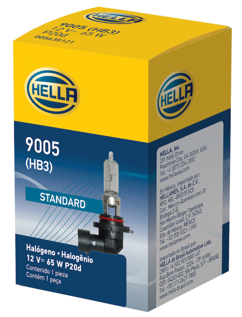 Hella Bulb 9005/HB3 12V 65W P20d T4 Bulbs Hella