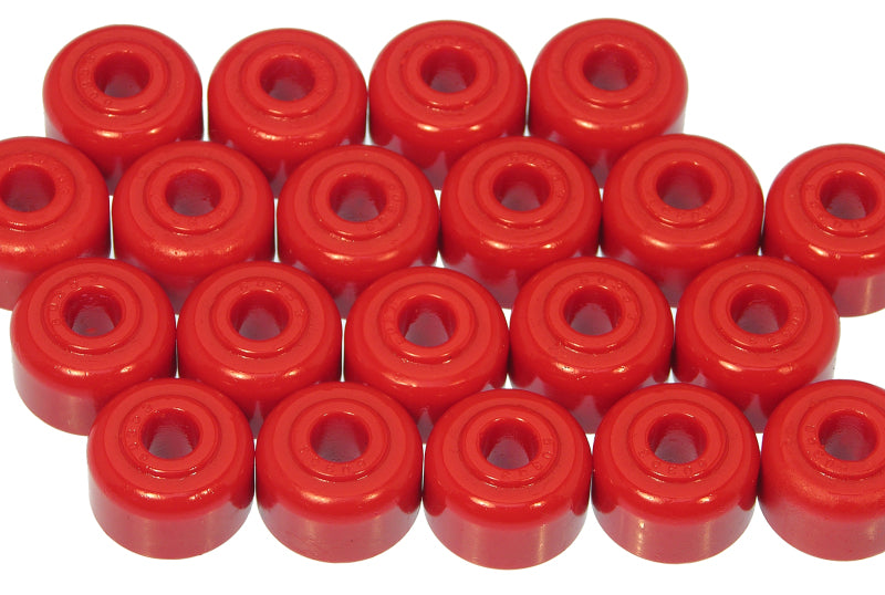Prothane Universal End Link Bushings - 3/4 x 1.15in OD x 3/8in ID - Red Sway Bar Bushings Prothane