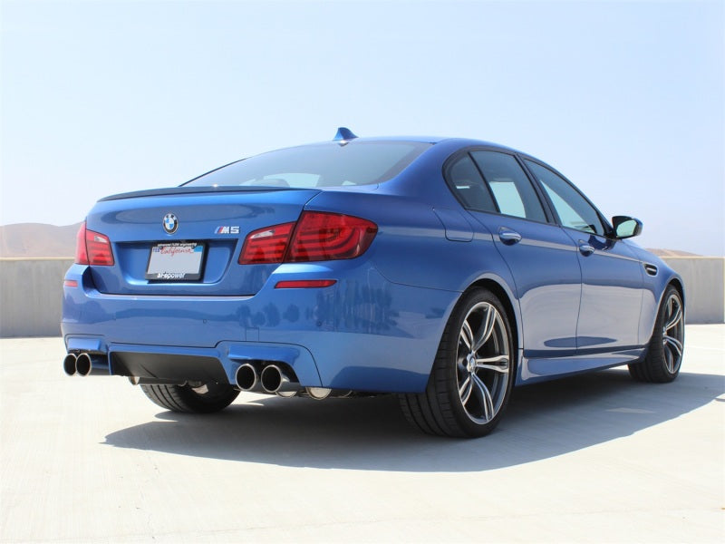 aFe MACHForce XP Exhaust 304SS Cat-Back w/ Polished Tips 12-13 BMW M5 (F10) V8 4.4L (tt) Catback aFe