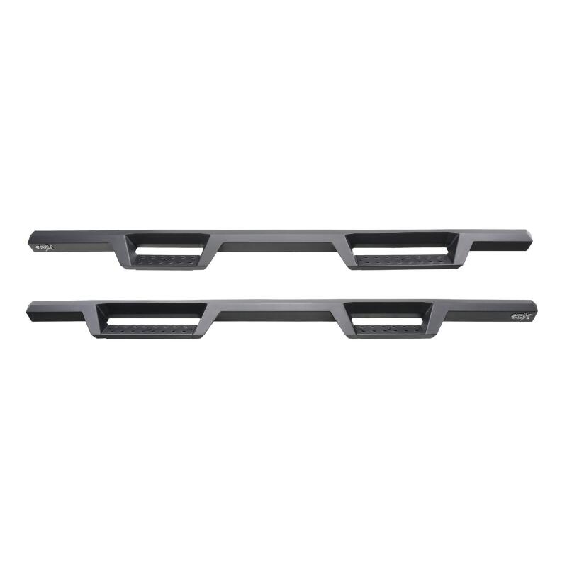 Westin 2019 Chevrolet Silverado / GMC Sierra 1500 Crew Cab Drop Nerf Step Bars - Textured Black Nerf Bars Westin