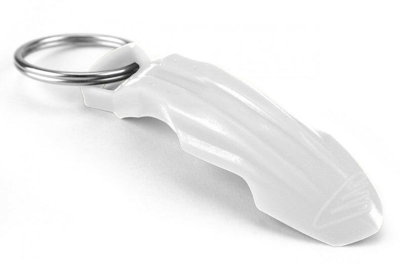 Cycra Key Ring with Fender - White Marketing Cycra
