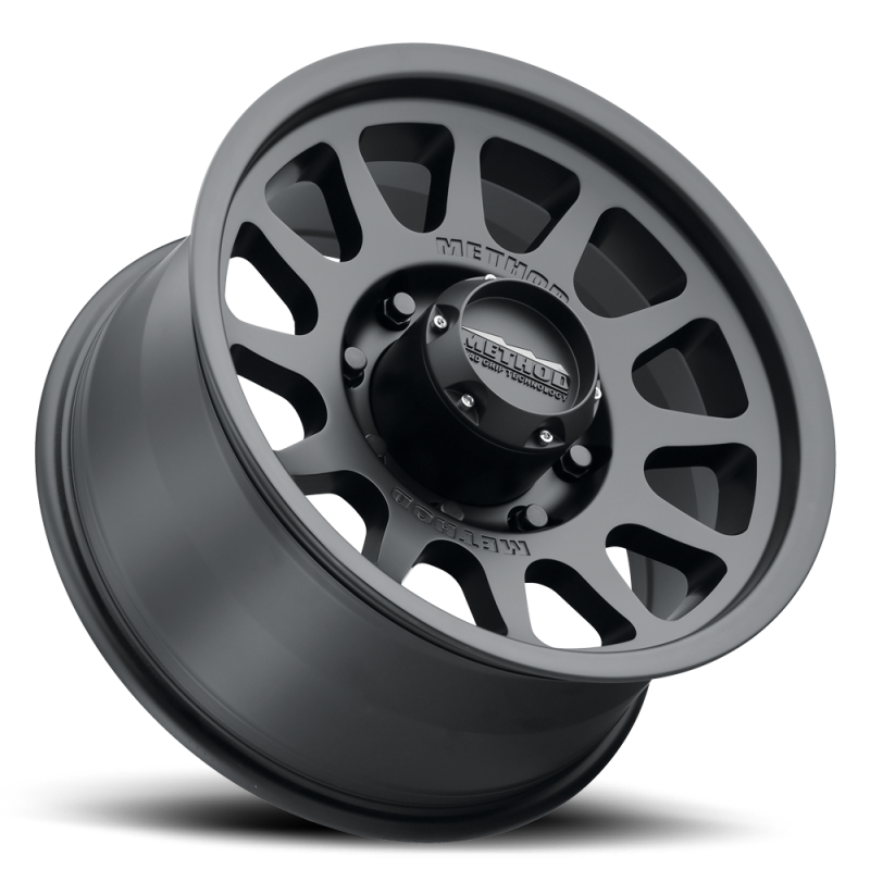 Method MR703 17x8.5 0mm Offset 8x6.5 130.81mm CB Matte Black Wheel Wheels - Cast Method Wheels