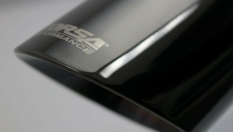 Corsa Single Universal 2.75in Inlet / 3.5in Outlet Black PVD Pro-Series Tip Kit Tips CORSA Performance