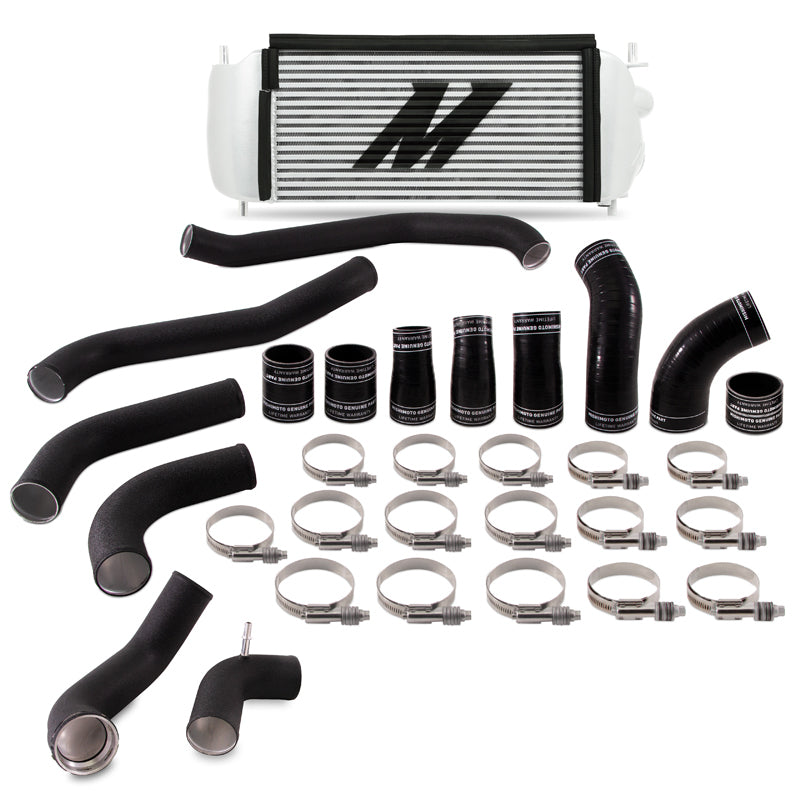 Mishimoto 2017+ Ford F150 3.5L EcoBoost Performance Intercooler Kit - Silver Cooler Black Pipes Intercooler Kits Mishimoto