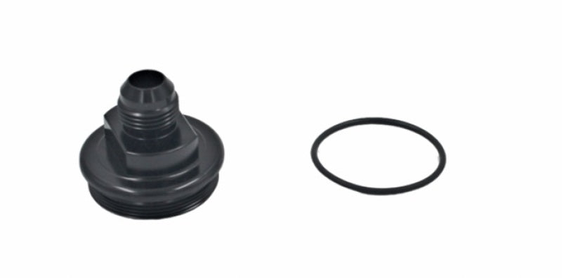 Fuelab Replacement Filter Cap -10AN Inlet - Black Fuel Filters Fuelab
