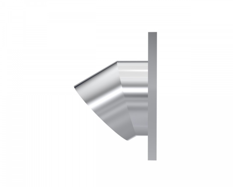 QTP Bolt-On QTEC Low Profile Oval Turn Down Tips QTP