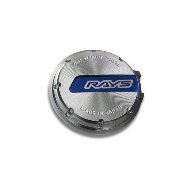 Gram Lights WR Center Cap (Blue/Chrome) (57CR / 57DR) Wheel Center Caps Gram Lights
