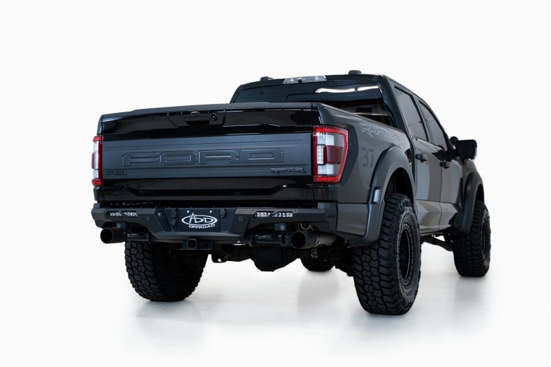 Addictive Desert Designs 21-22 Ford F-150 Raptor Phantom Rear Bumpet Bumpers - Steel Addictive Desert Designs