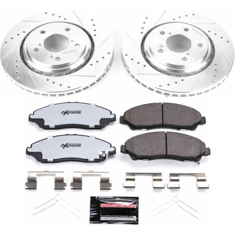 Power Stop 17-19 Acura MDX Front Z36 Truck & Tow Brake Kit Brake Kits - Performance D&S PowerStop