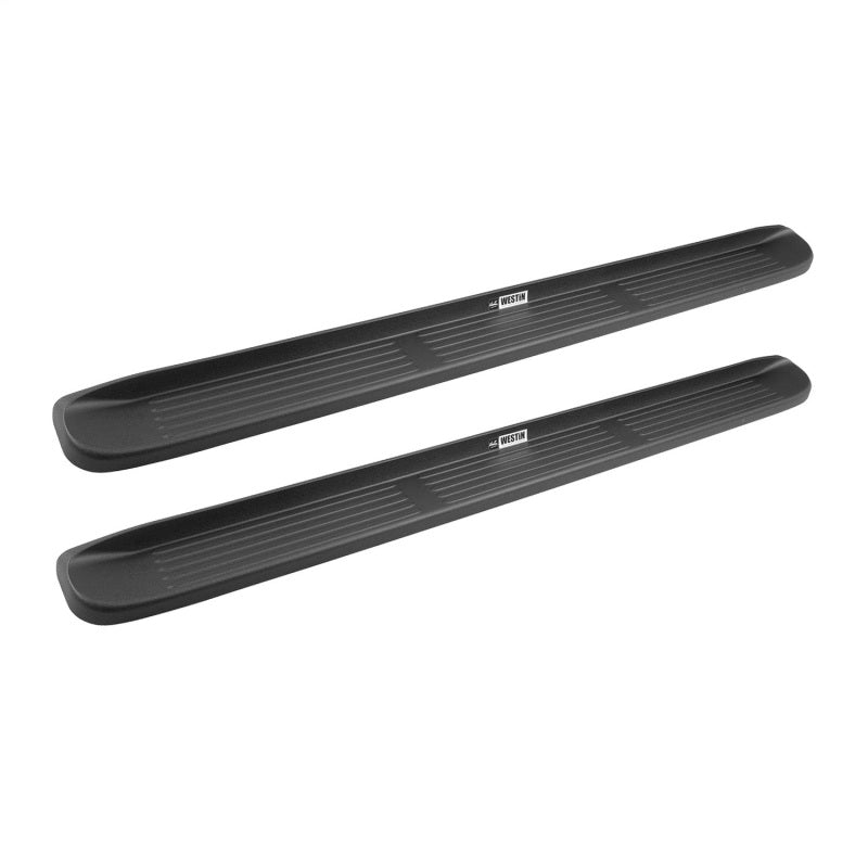 Westin Molded Step Board Unlighted 79 in - Black Running Boards Westin