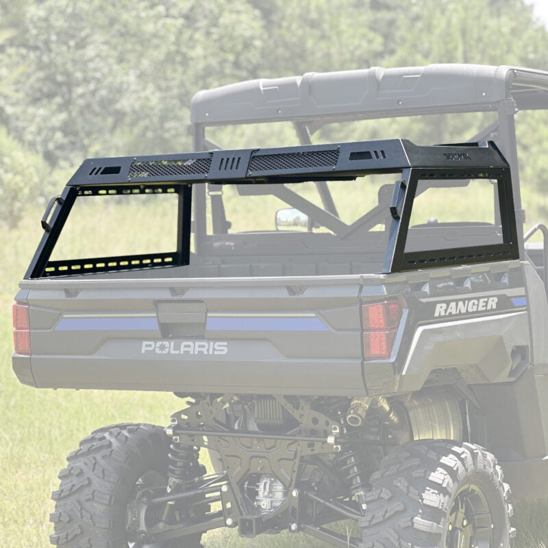Seizmik 15-24 Can-Am HD7-10 Defender/Polaris 570-1000 Ranger XP/Crew Bed Rack Half Height Cargo Organization Seizmik