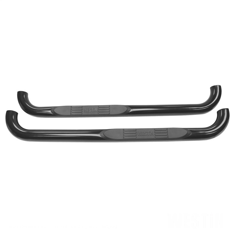 Westin 2015-2017 Chevy Silverado 25/3500 Reg Cab (Body Mount) E-Series 3 Nerf Step Bars - Black Nerf Bars Westin