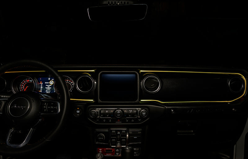 ORACLE Lighting Jeep Wrangler JL / Gladiator JT ColorSHIFT Fiber Optic LED Interior Kit Light Accessories and Wiring ORACLE Lighting