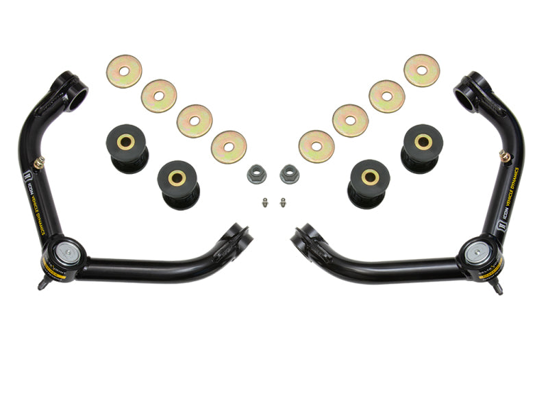 ICON 01-10 GM HD Tubular Upper Control Arm Delta Joint Kit Control Arms ICON