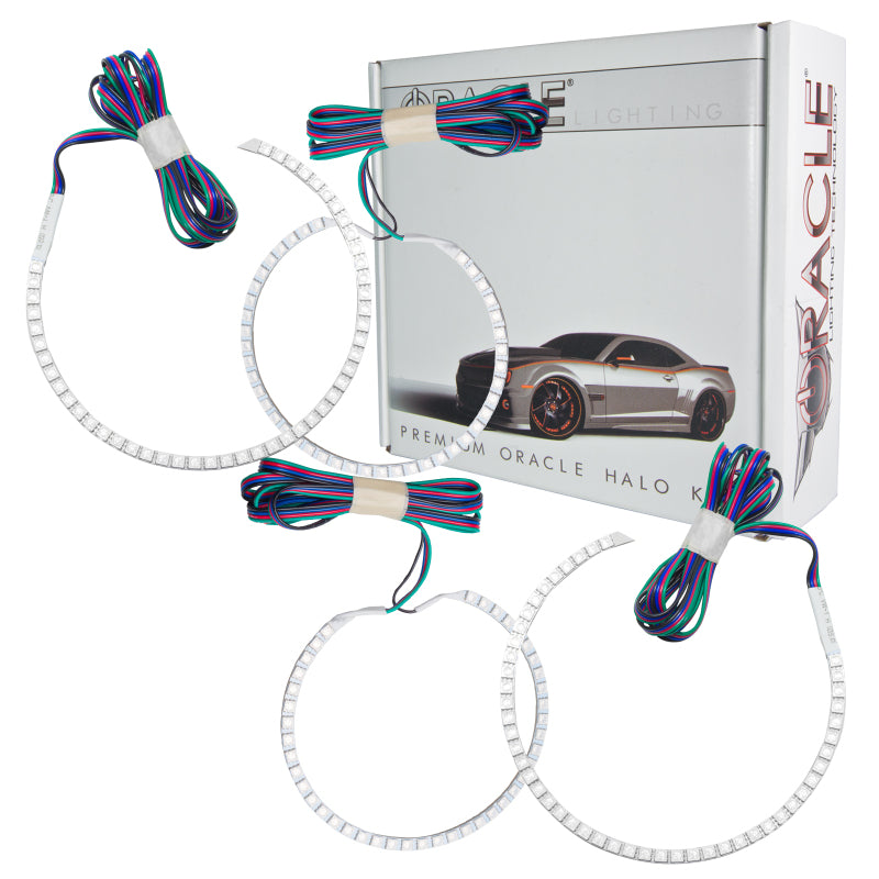 Oracle Dodge Challenger 15-21 Halo Kit - ColorSHIFT w/ Simple Controller Headlights ORACLE Lighting