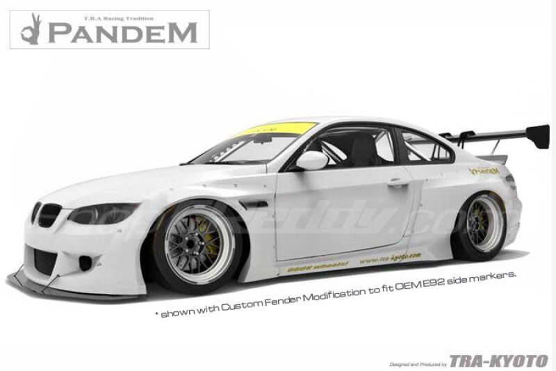 GReddy Pandem 07-13 BMW M3 (E92) Full Rocket Bunny Wide-Body Aero Kit w/ Ducktail Wing Body Kits GReddy