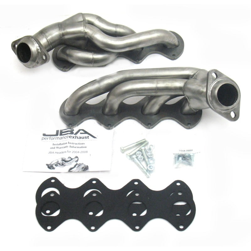 JBA 04-10 Ford F-Series 5.4L 3V 1-5/8in Primary Raw 409SS Cat4Ward Header Headers & Manifolds JBA