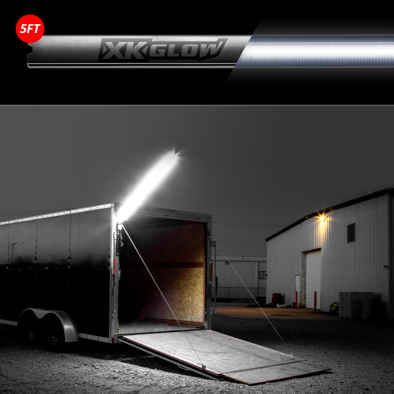 XK Glow Nite Stix Foldable Overhead Light System 5ft Light Accessories and Wiring XKGLOW