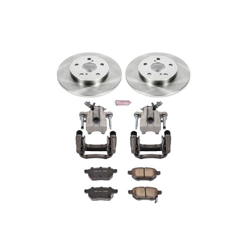 Power Stop 2016 Scion iM Rear Autospecialty Brake Kit w/Calipers Brake Kits - OE PowerStop