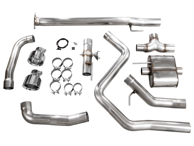 AWE Tuning 22-26 Hyundai Elantra N SwitchPath Cat-Back Exhaust - Chrome Silver Tips Catback AWE Tuning