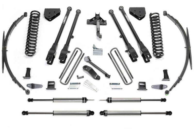 Fabtech 08-16 Ford F250/350 4WD 8in 4Link Sys w/Coils & Rr Lf Sprngs & Dlss Shks Lift Kits Fabtech