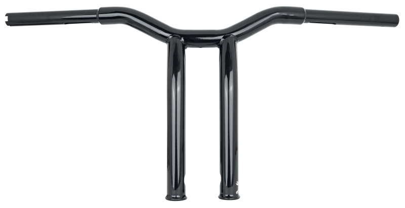 Burly Brand Dominator Raked Bar 12in - Matte Black Handlebars Burly Brand