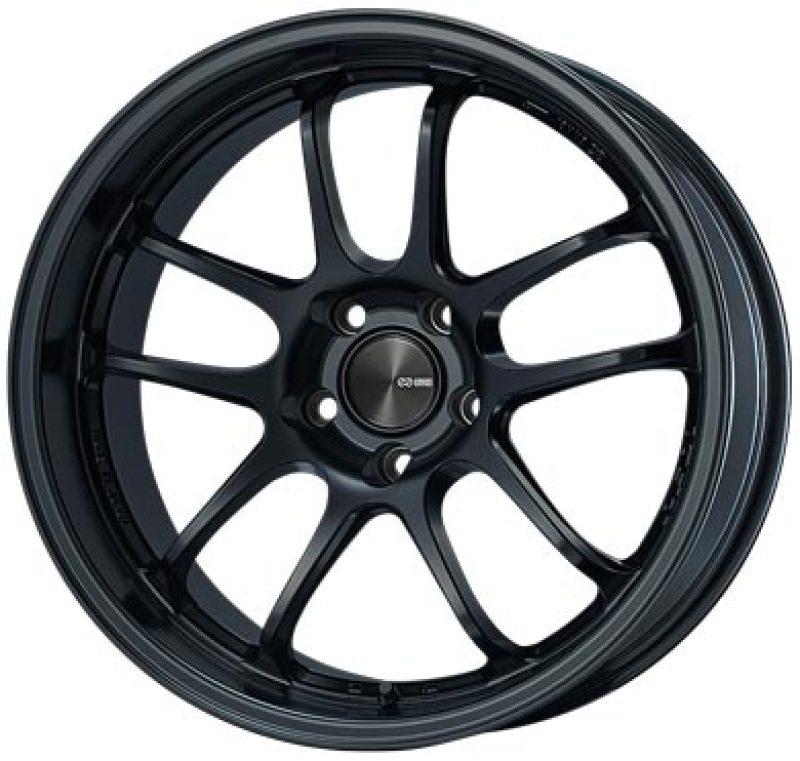 Enkei PF01EVO 17x9 12mm Offset 5x114.3 75mm Bore Matte Black Wheel Special Order / No Cancel Wheels - Cast Enkei