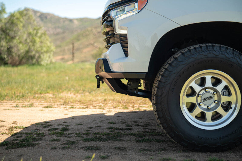 DV8 Offroad 2022+ Chevrolet Silverado 1500 Offroad Spec Series Front Bumper w/ Winch Bumpers - Steel DV8 Offroad