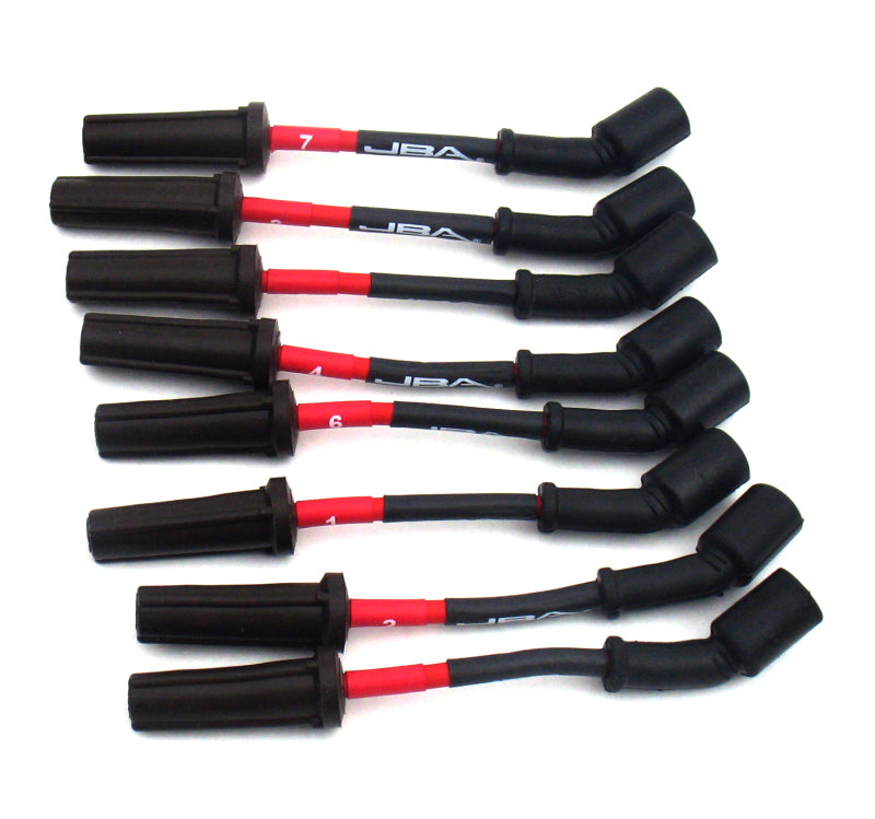 JBA 98-09 GM 5.7L LS1 Ignition Wires - Red Spark Plug Wire Sets JBA