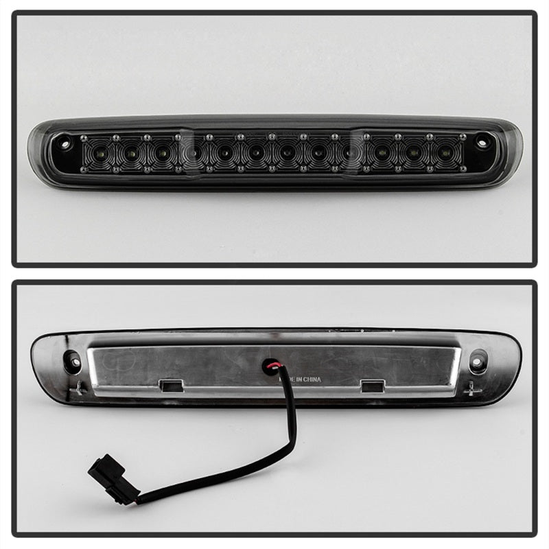 xTune Chevy Silverado 07-13 / GMC Sierra 07-13 LED 3RD Brake Light - Smoked BKL-CSIL07-LED-SM Brake Lights SPYDER