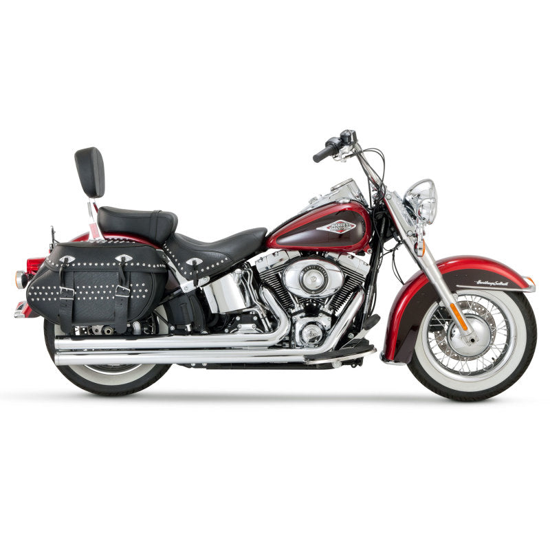 Vance & Hines HD Softail 12-17 Big Shots Long Chrome PCX Full System Exhaust Powersports Exhausts Vance and Hines
