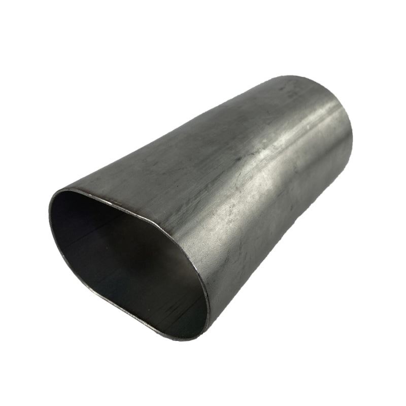 Granatelli 3.0in Round to 3.0in Oval Weld In Exhaust Adapter Exhaust Adapters Granatelli Motor Sports