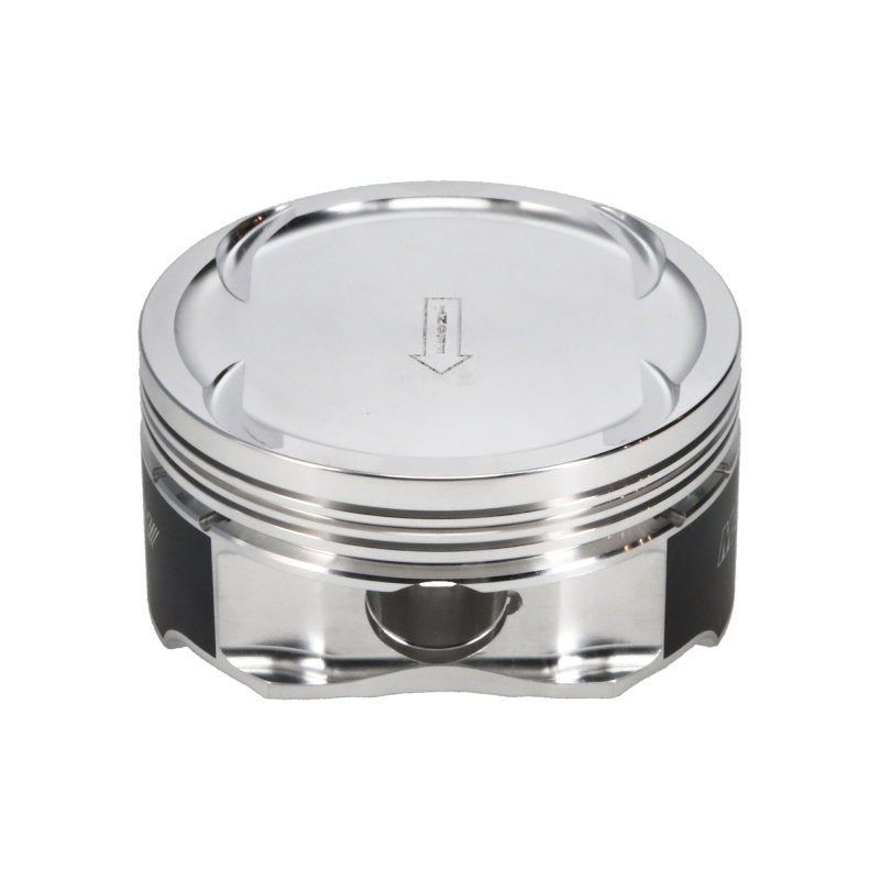 Manley 03-07 Nissan 350Z/Maxima 81.4mm Stroker 96.00mm +.5mm Bore 8.5:1 Dish Piston Set w/ Rings Piston Sets - Forged - 6cyl Manley Performance