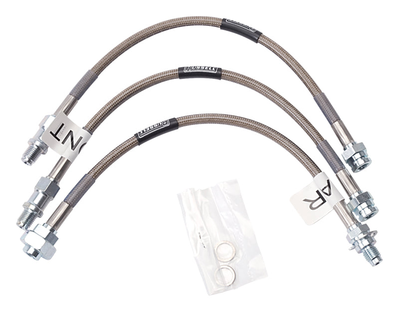 Russell Performance 67-68 Pontiac Firebird Brake Line Kit Brake Line Kits Russell