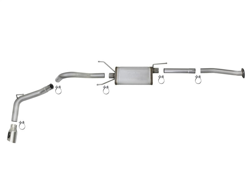 aFe MACH Force-Xp 2-1/2in 304 SS Cat-Back Exhaust w/ Polished Tips 2016+ Toyota Tacoma 2.7L/3.5L Catback aFe